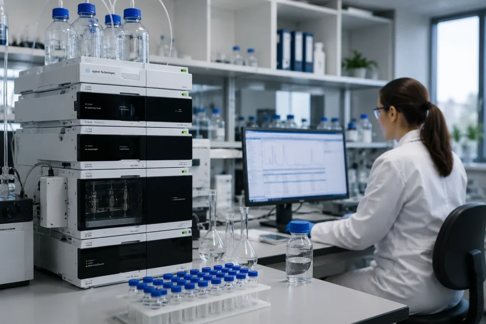 HPLC analytical testing laboratory for research compound analysis