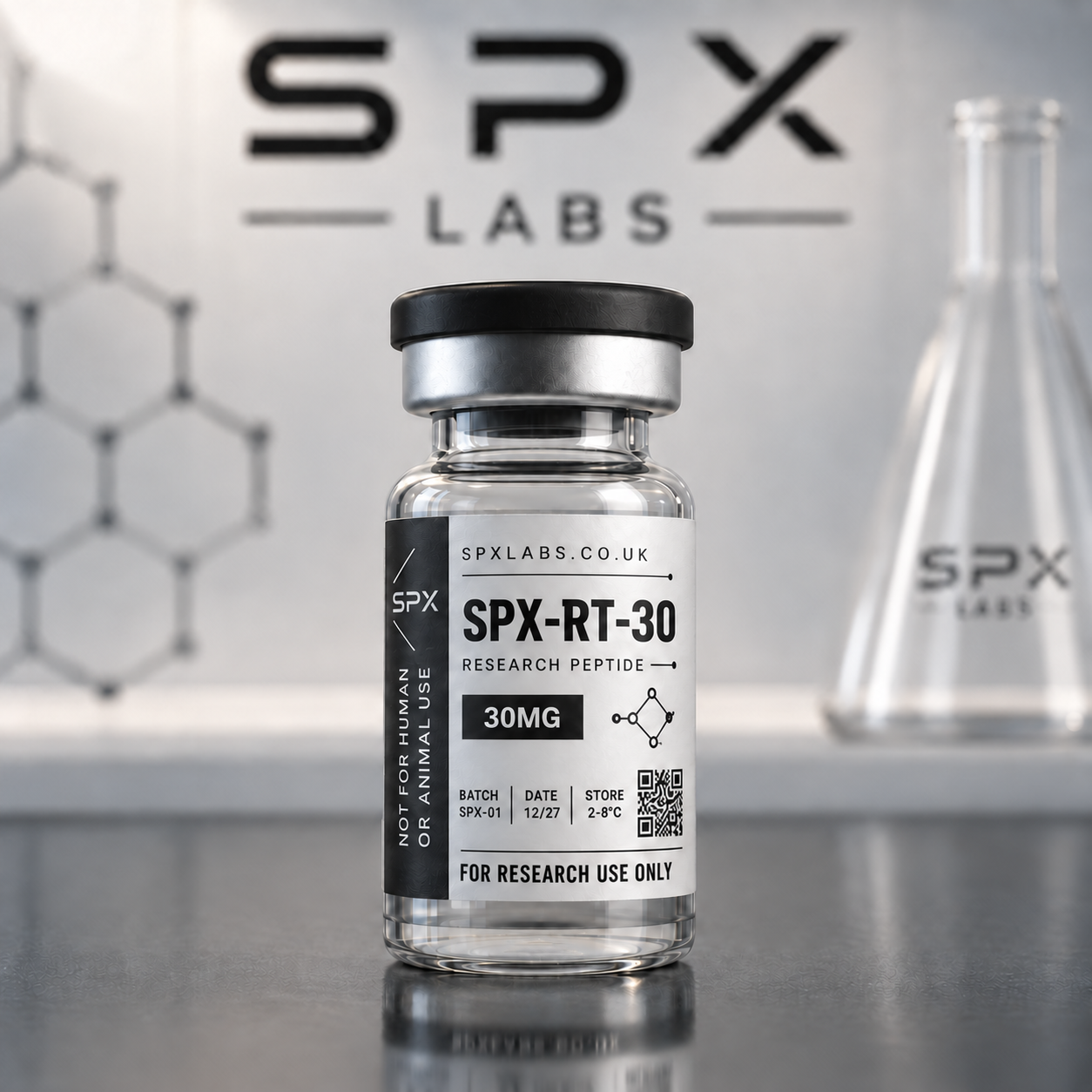 SPX-RT-30 30mg research peptide vial