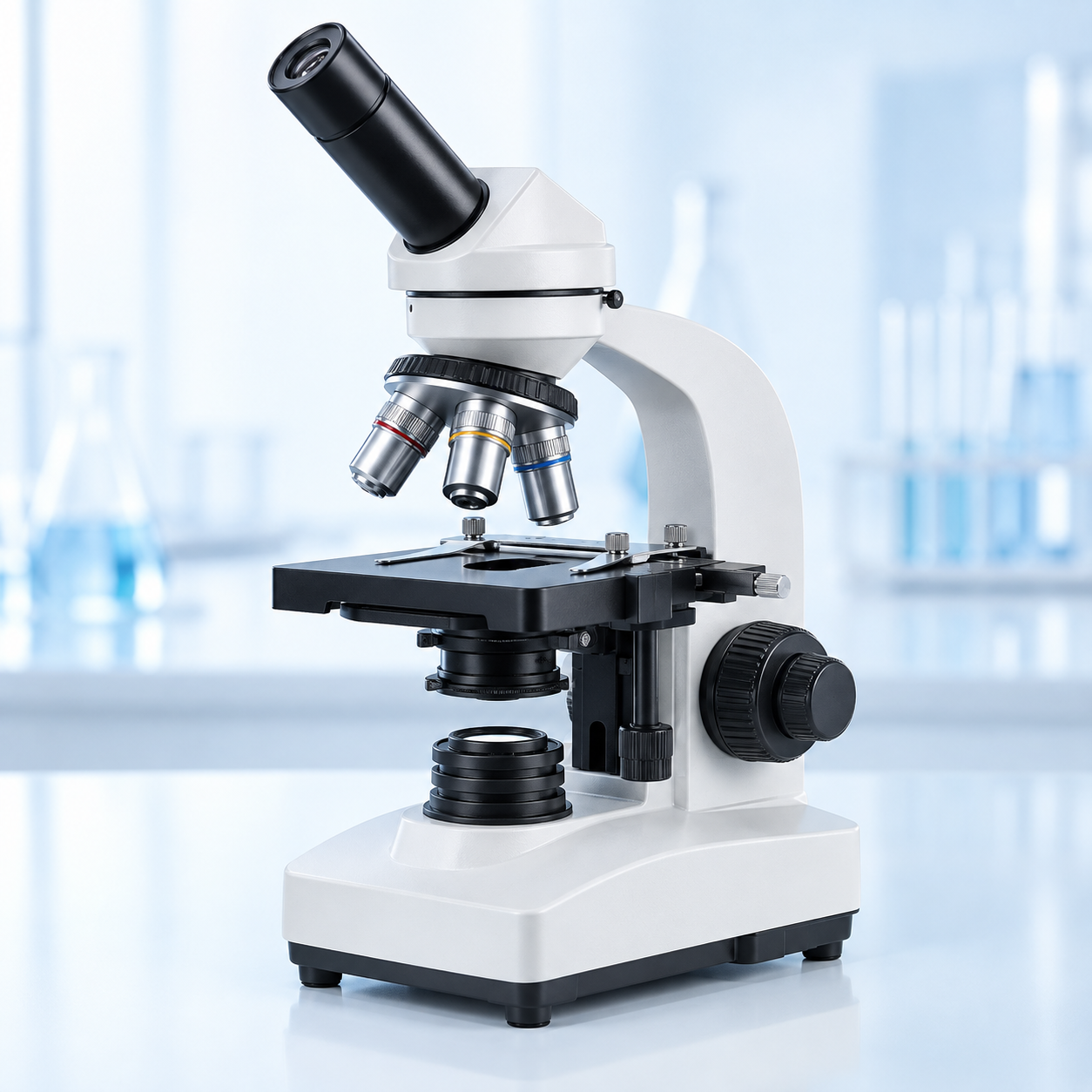 SPX Compound Microscope — 100X–2000X