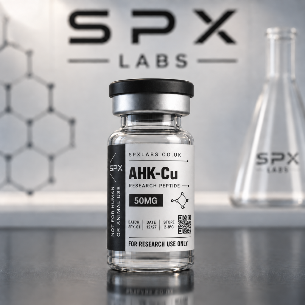SPX Labs AHK-Cu 50mg Research Peptide Vial